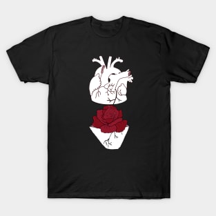 Anatomy heart flower T-Shirt